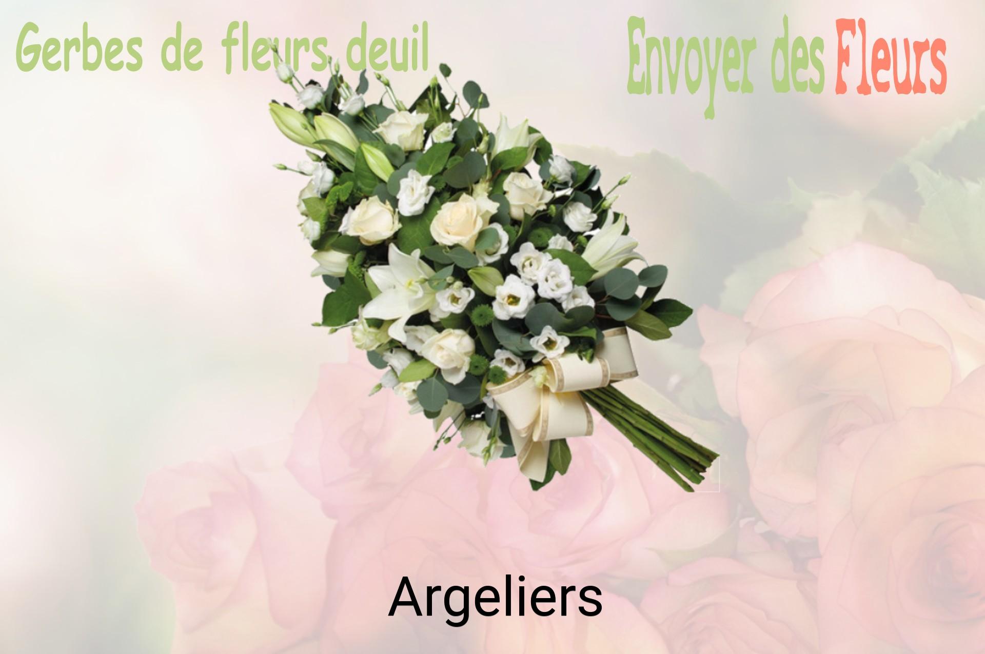 Gerbe de fleurs de deuil livrée à Argeliers